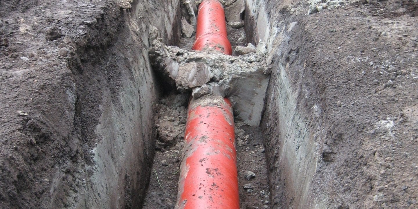 Aanleg afvalwater transportleiding Noordwijkerhout